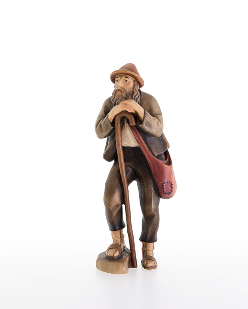 geschnitzte Krippenfiguren von Lepi aus dem Grödnertal