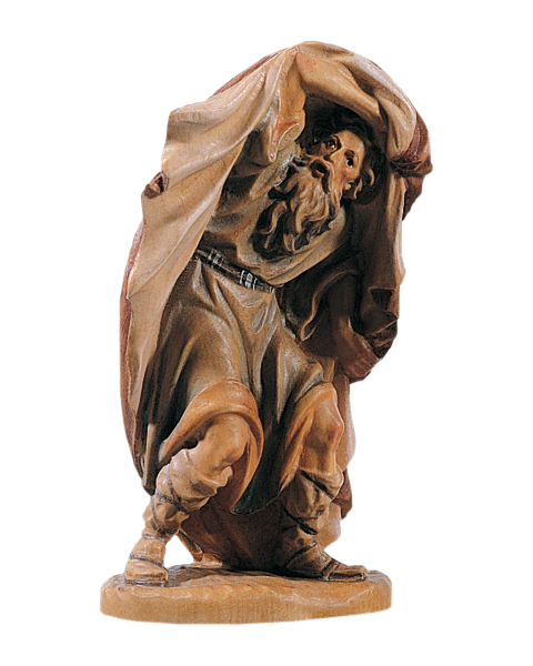 Krippenfiguren-Lepi-10600-72 geschnitzte Krippenfiguren von Lepi aus dem Grödnertal