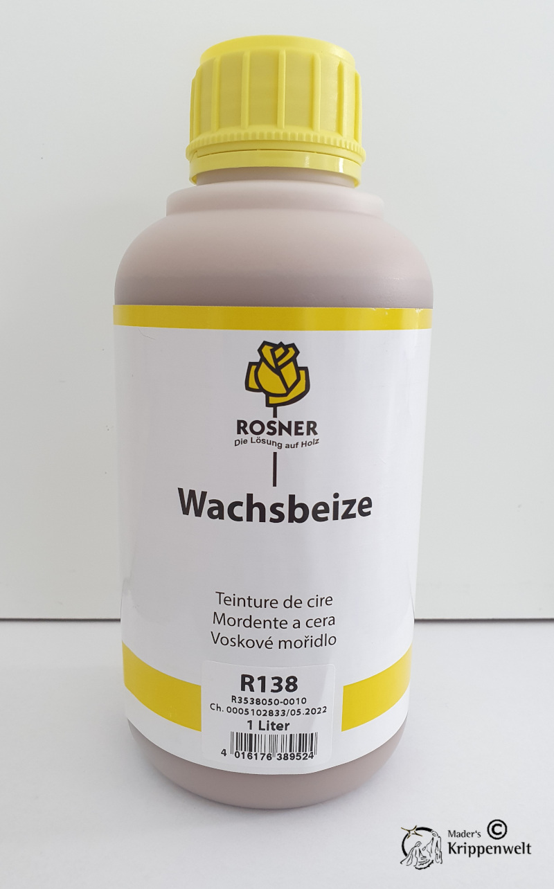 Wachsbeize Rosner 138 braun hell