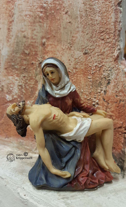 Krippenfiguren-Passionsfiguren-Kreuzabnahme die Kreuzabnahme als Passionsfiguren