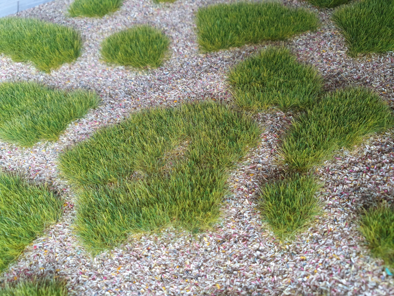 klicken um großes Bild anzuzeigen Naturwiese - Steppe für orientalische Krippenlandschaft