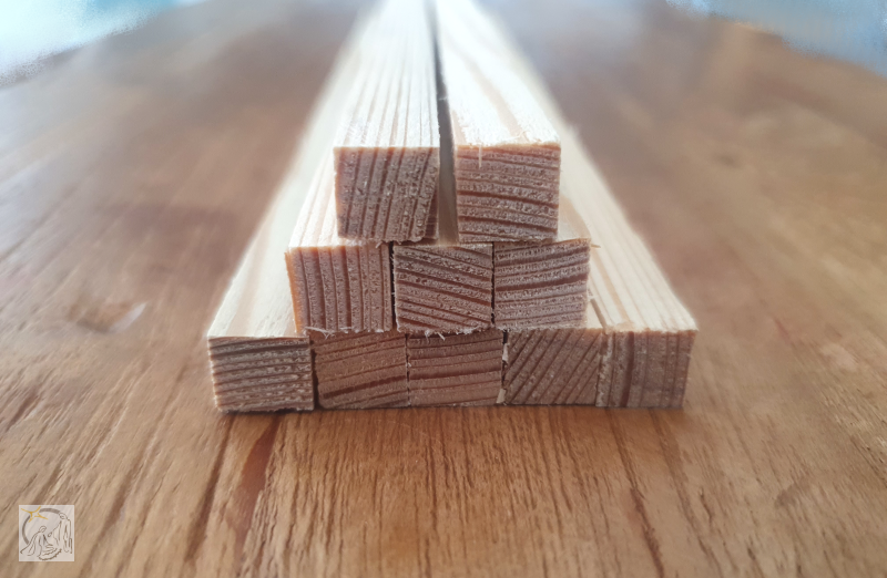 Artikel anzeigen Holzbalken Natur (10 Stück)