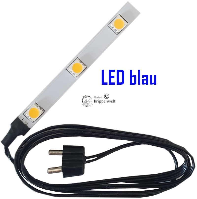 Artikel anzeigen LED Streifen zur Krippenbeleuchtung blau