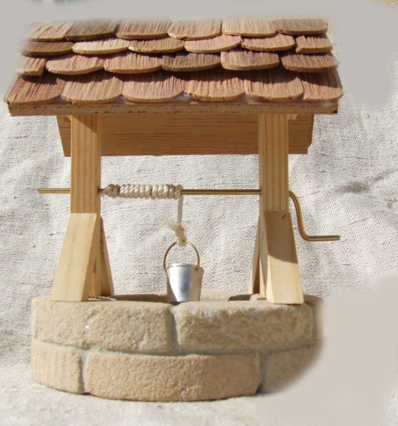 Artikel anzeigen Brunnen Bausatz als Krippenzubehör