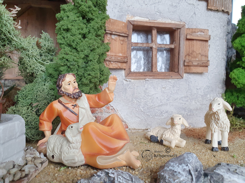 Artikel anzeigen schöne Einzelfigur aus Polystone für ihr Krippenfigurenset