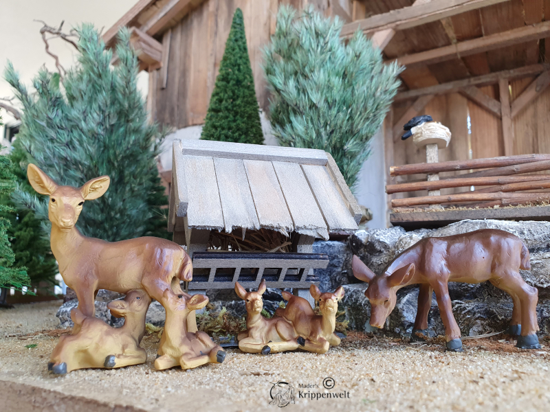 klicken um großes Bild anzuzeigen Futterkrippe als Krippenzubehör