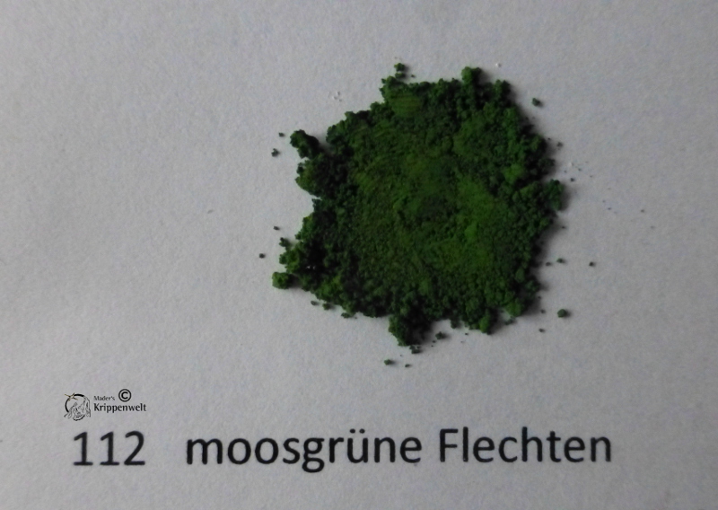 Pulver-Verwitterungsfarben für den Krippenbau