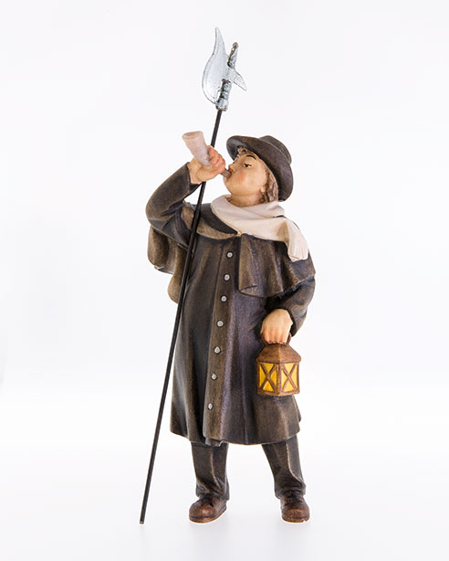 geschnitzte Krippenfiguren von Lepi aus dem Grödnertal