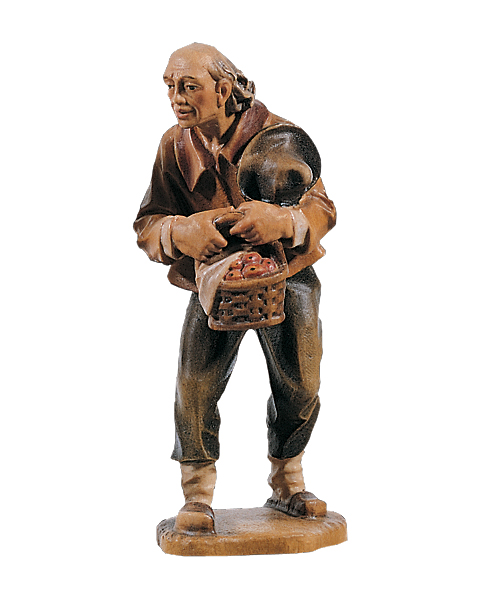 Krippenfiguren-Lepi-10600-12 geschnitzte Krippenfiguren von Lepi aus dem Grödnertal