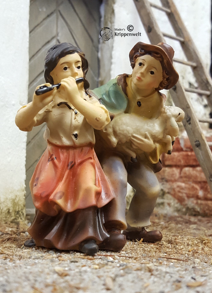 Artikel anzeigen schöne Einzelfigur aus Polystone für ihr Krippenfigurenset