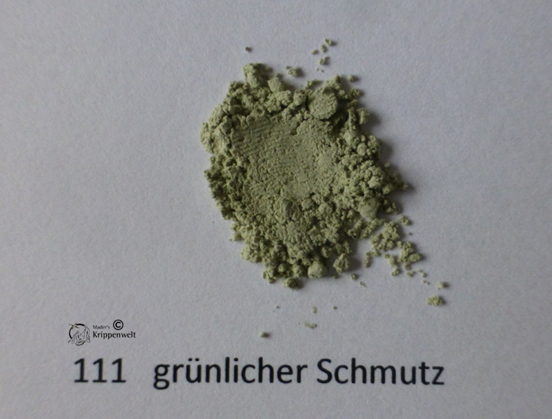 Pulver-Verwitterungsfarben für den Krippenbau