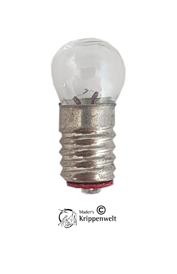 Artikel anzeigen Ersatzbirne warm weiß 4,5V für die Krippenbeleuchtung