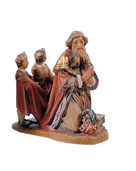 Krippenfiguren-Lepi-10300-05A geschnitzte Krippenfiguren von Lepi aus dem Grödnertal