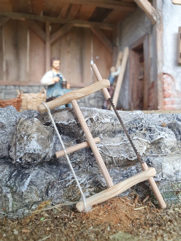 Artikel anzeigen Schreinersäge als Weihnachtskrippenzubehör