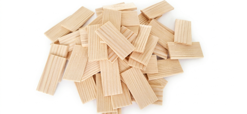 Dacheindeckung - Holzschindeln 200 Stück als Sparset