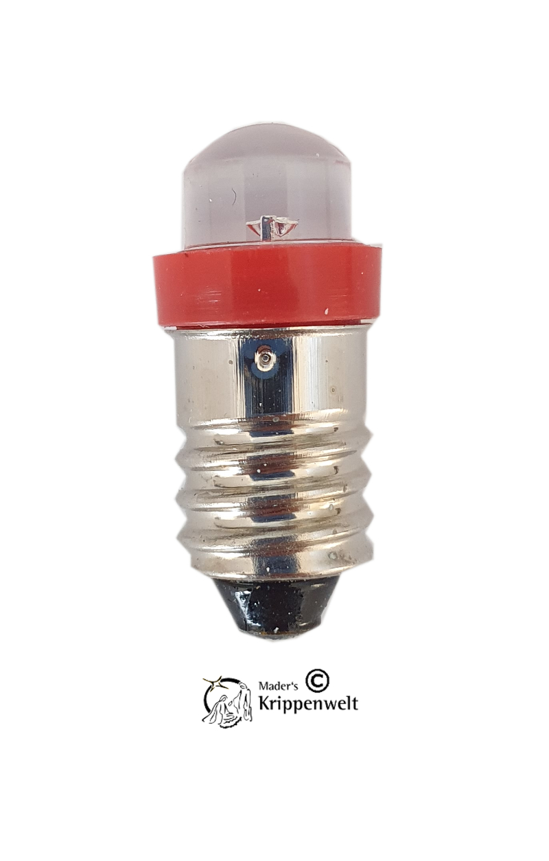 LED Schraubbirne rot 4,5V