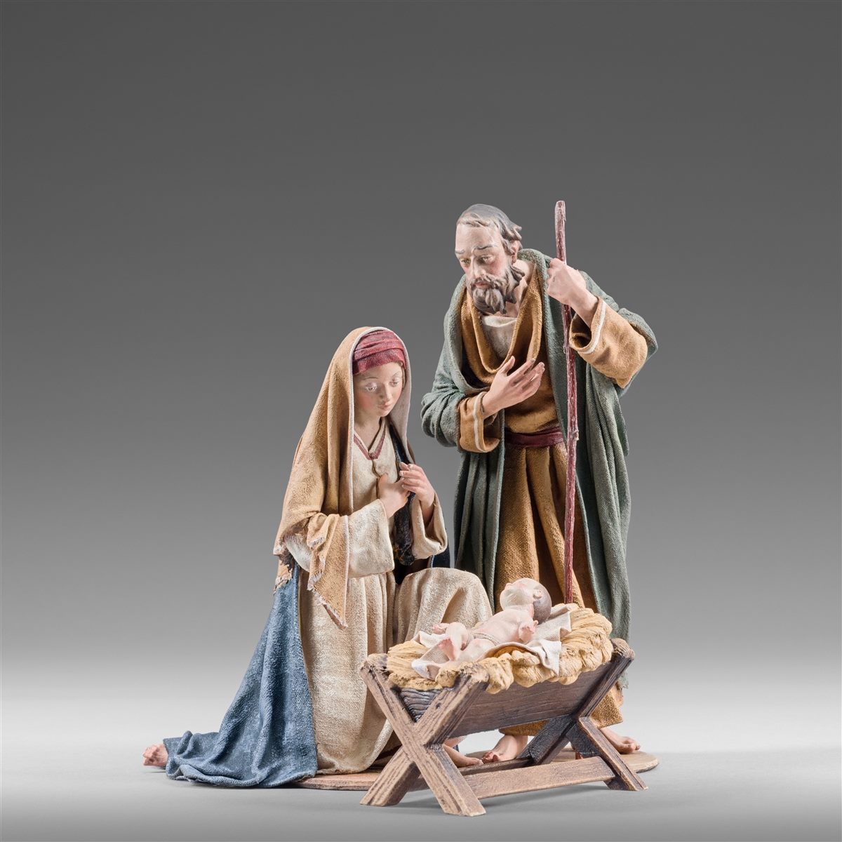 heilige Familie als Krippenfigur von der Immanuel Krippe von Heide