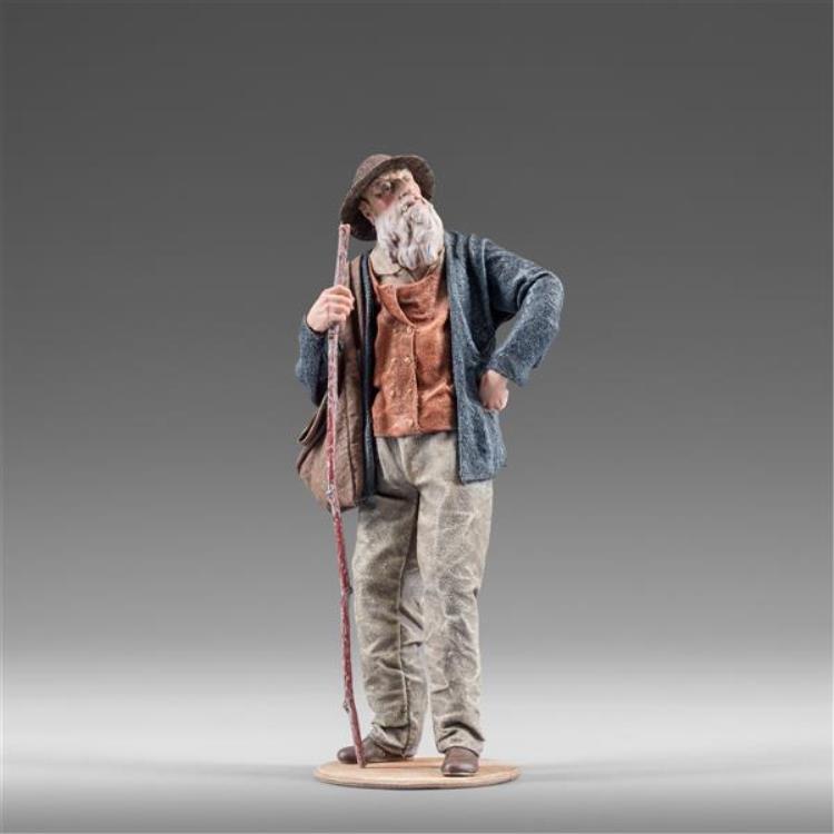 Artikel anzeigen Krippenfigur aus Holz geschnitzt von Original Heide aus dem Grödnertal